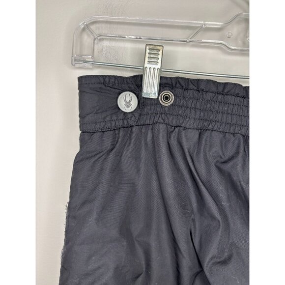 SPYDER Snow Pant Thinsulate Womens 4 Black Zipper Pockets Ski Winter Snowboard - Picture 6 of 11